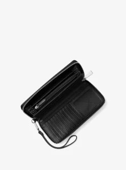 Saffiano Leather Continental Wallet