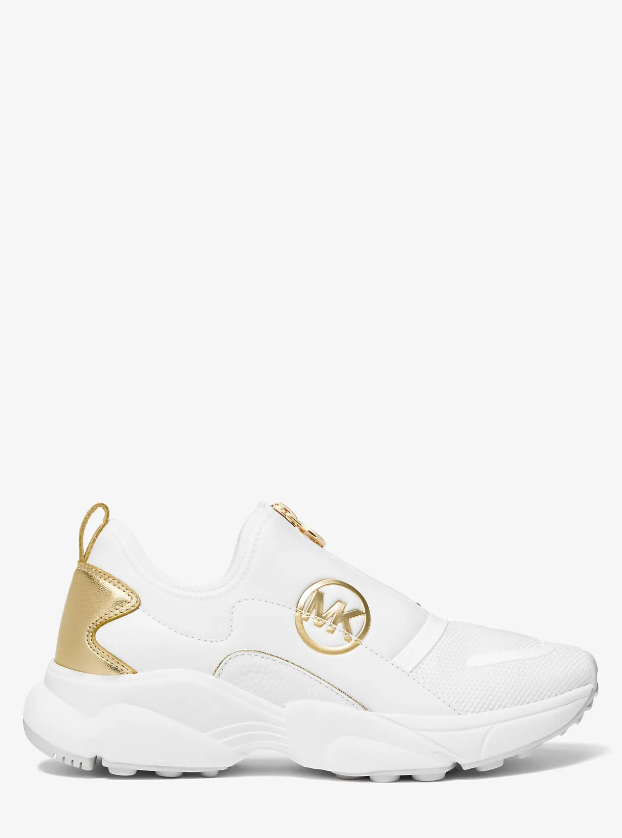 Sami Scuba and Mesh Zip-Up Trainer