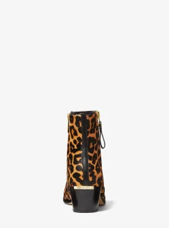 Sawyer Leopard Print Calf Hair Boot