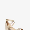 Serena Flex Glitter Chain-Mesh Sandal