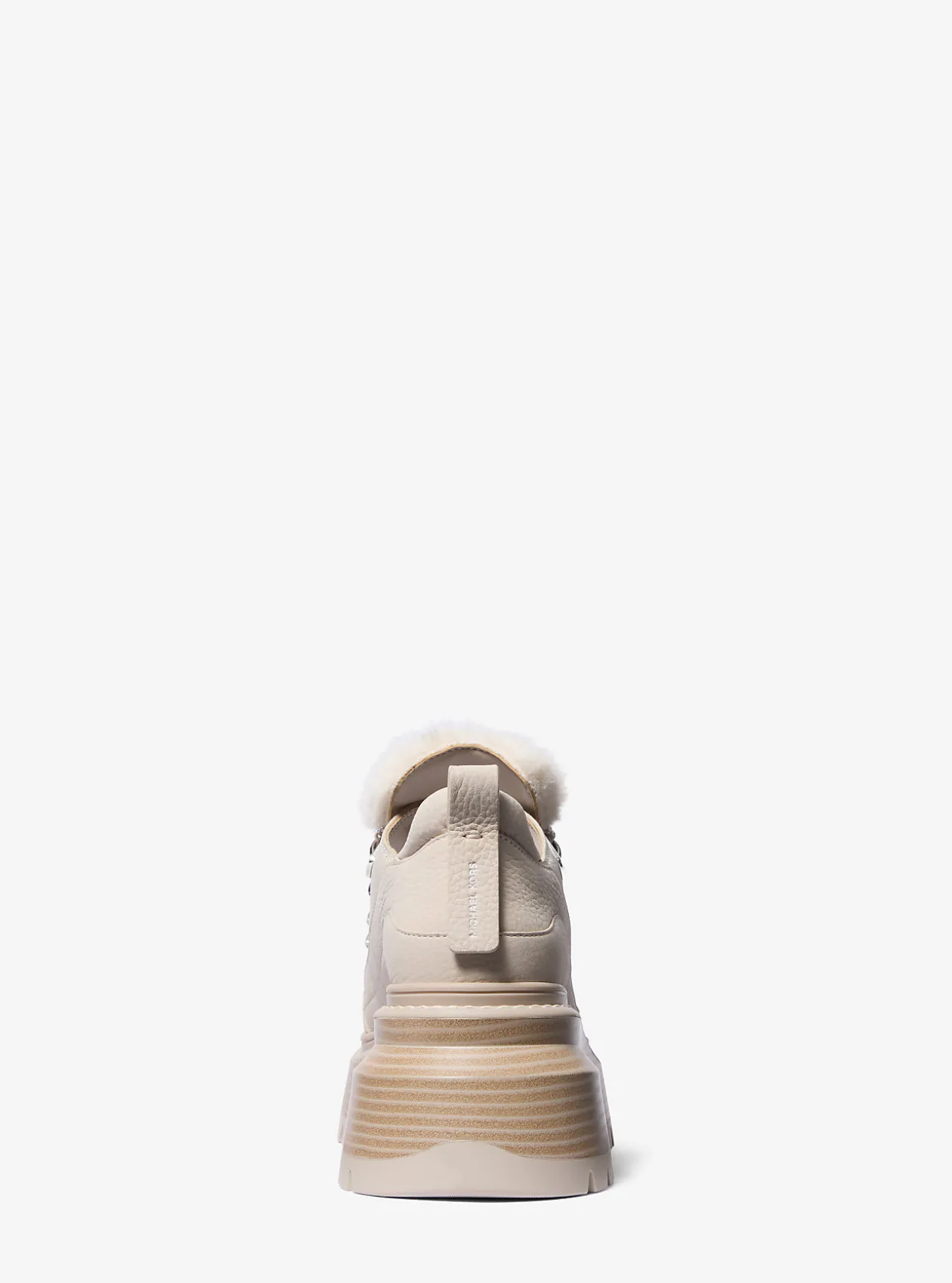 Shiloh Nubuck and Faux Fur Platform Boot