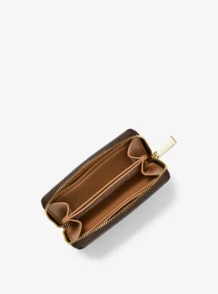 Small Logo and Leather Wallet