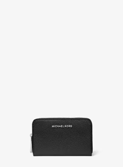 Small Pebbled Leather Wallet