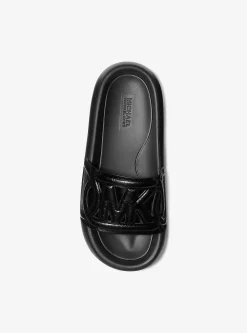 Splash Leather Slide Sandal