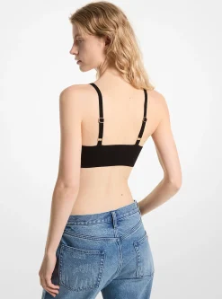 Stretch Knit Bra Top