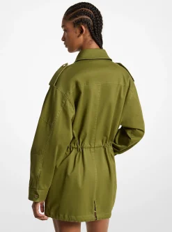 Stretch Organic Cotton Anorak