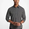 Striped Stretch Cotton Shirt
