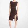 Studded Matte Jersey Dress