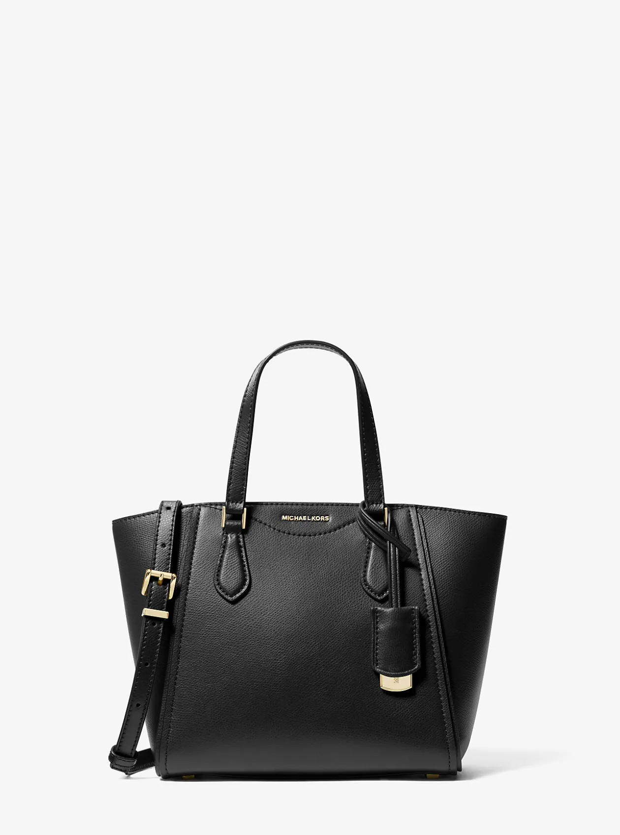 Taryn Small Leather Convertible Crossbody Bag