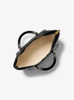 Taryn Small Leather Convertible Crossbody Bag