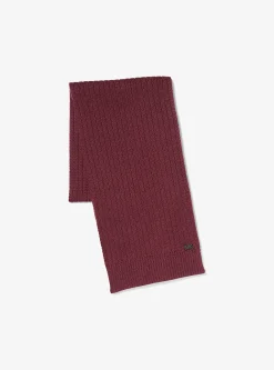 Textured Knit Scarf