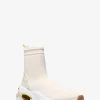 Toni Stretch Knit and Empire Monogram Sock Sneaker