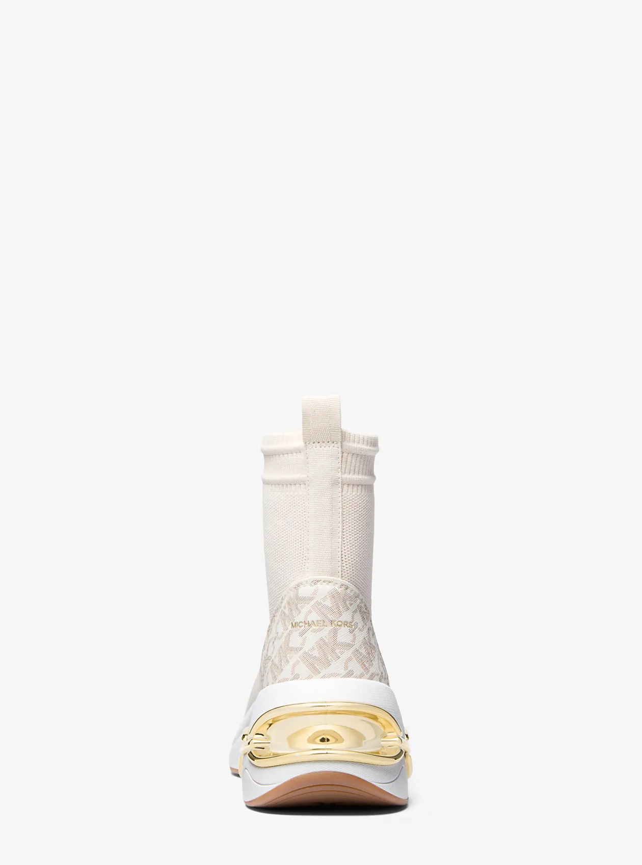 Toni Stretch Knit and Empire Monogram Sock Sneaker