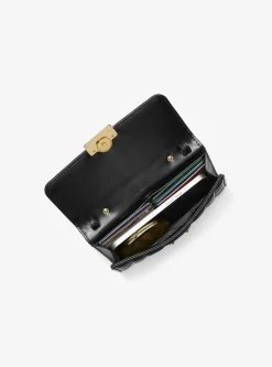 Tribeca Large Leather Convertible Crossbody Bag