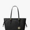 Voyager Medium Crossgrain Leather Tote Bag