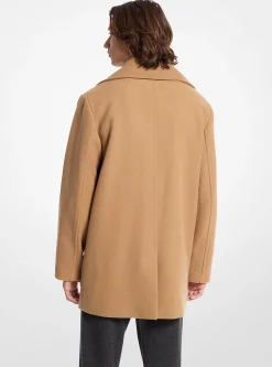 Wool Blend Peacoat