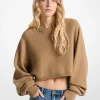 Wool Dolman-Sleeve Sweater