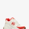 Zuma Two-Tone Leather and Suede Trainer