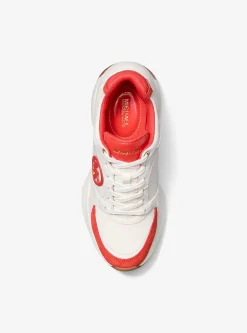 Zuma Two-Tone Leather and Suede Trainer